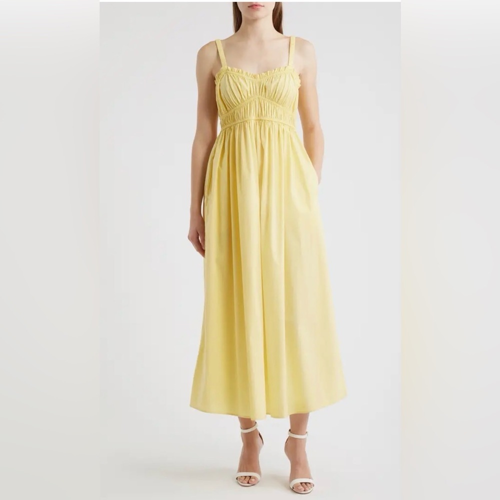 Boss Sunny Yellow Maxi Dress